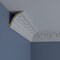Ekena Millwork 4 1/8"H x 3 3/4"P x 5 3/8"F x 94 1/2"L, (5" Repeat), Richmond Crown Moulding MLD04X03X05RI - alternate 10